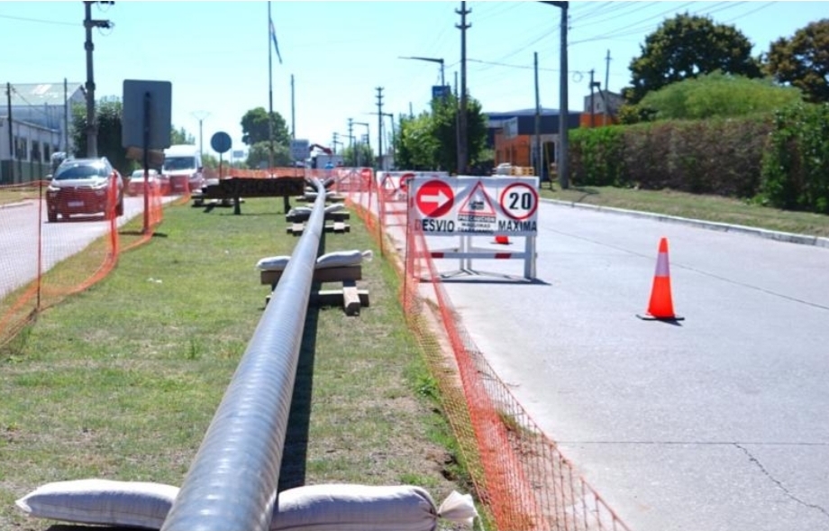Histórica obra de ampliación de la red de gas en Necochea y Quequén